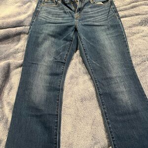 Old Navy Dark Blue Flare Jeans